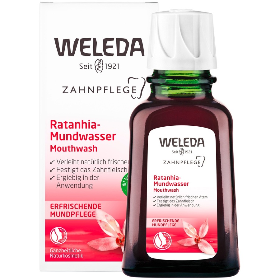 Weleda Ratanhia-Mundwasser Mundspülung 50 ml
