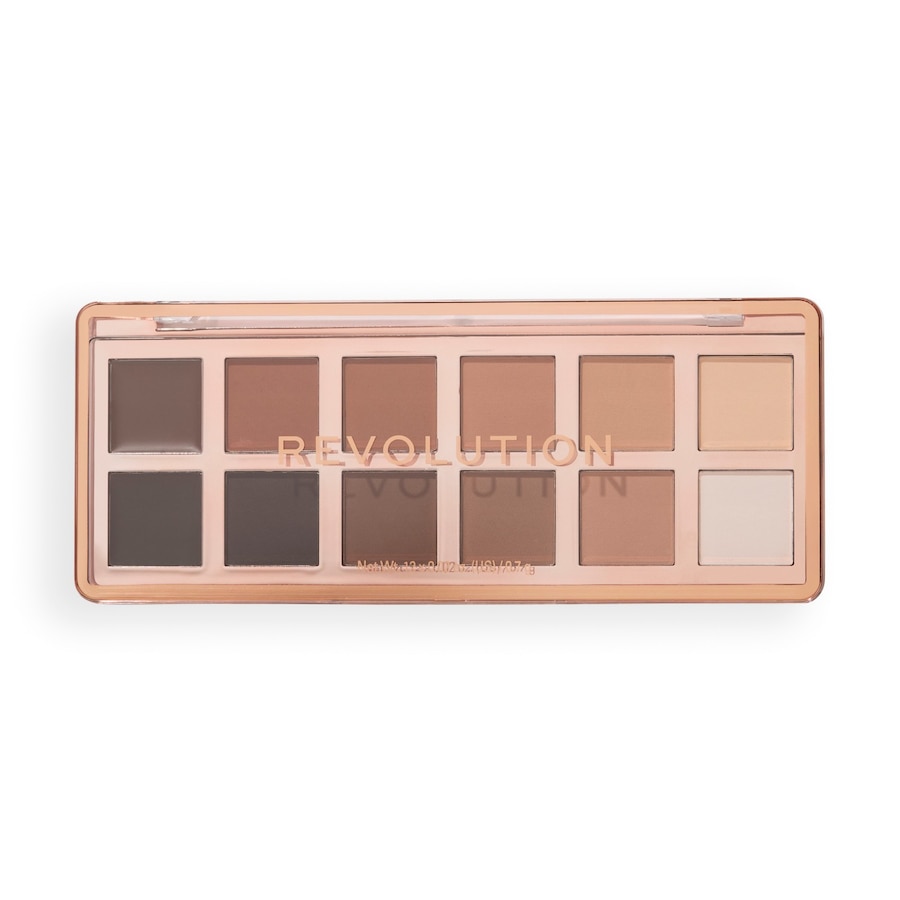 REVOLUTION The Master Icon Matte Nudes Palette Lidschatten MATTE NUDES 0.7 g Braun