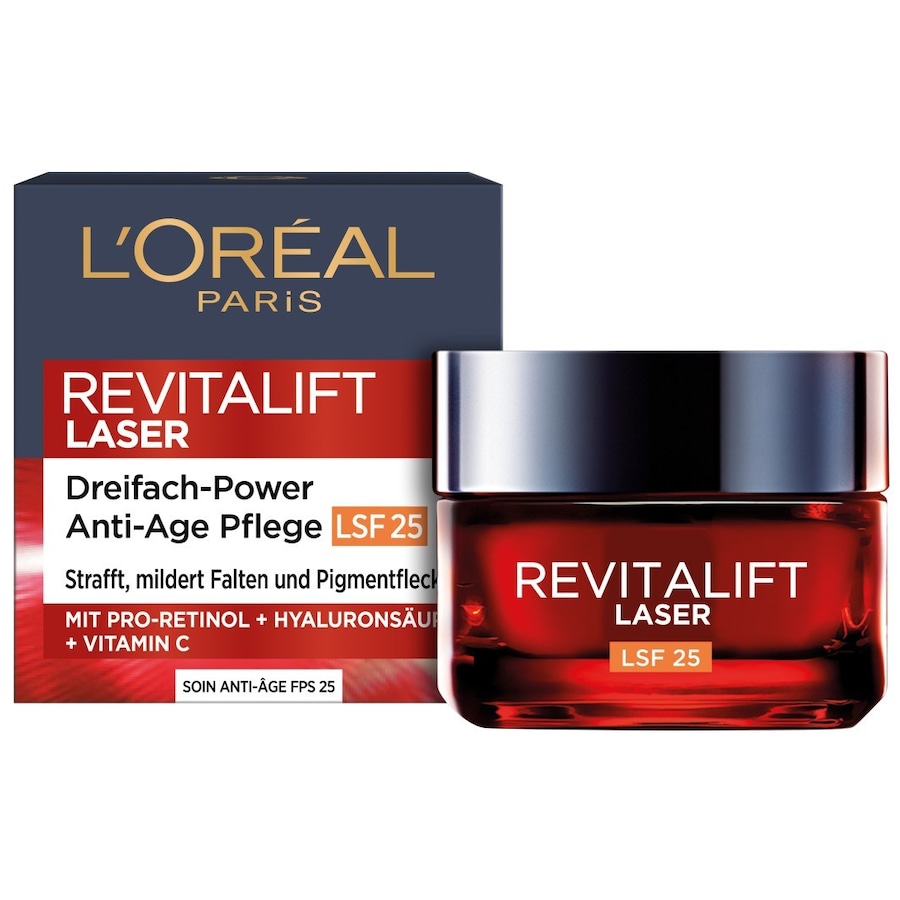 L’Oréal Paris Revitalift Laser Dreifach-Power Anti-Age Pflege LSF 25Gesicht | 50.0 ml | 303,80 / 1.0 l