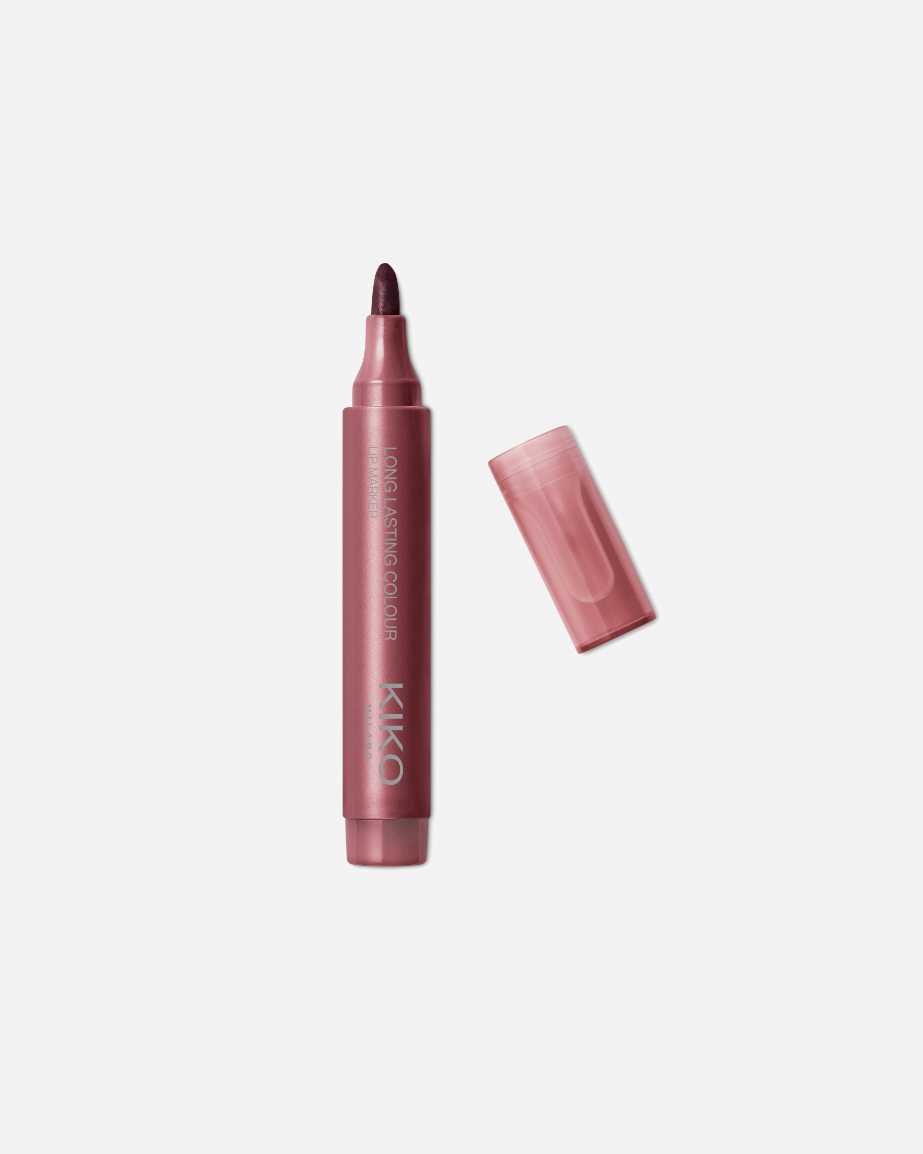 Lippenstift für Unisex KIKO Milano Default Brand Line Long Lasting Colour Lip Marker 107 - PLUM