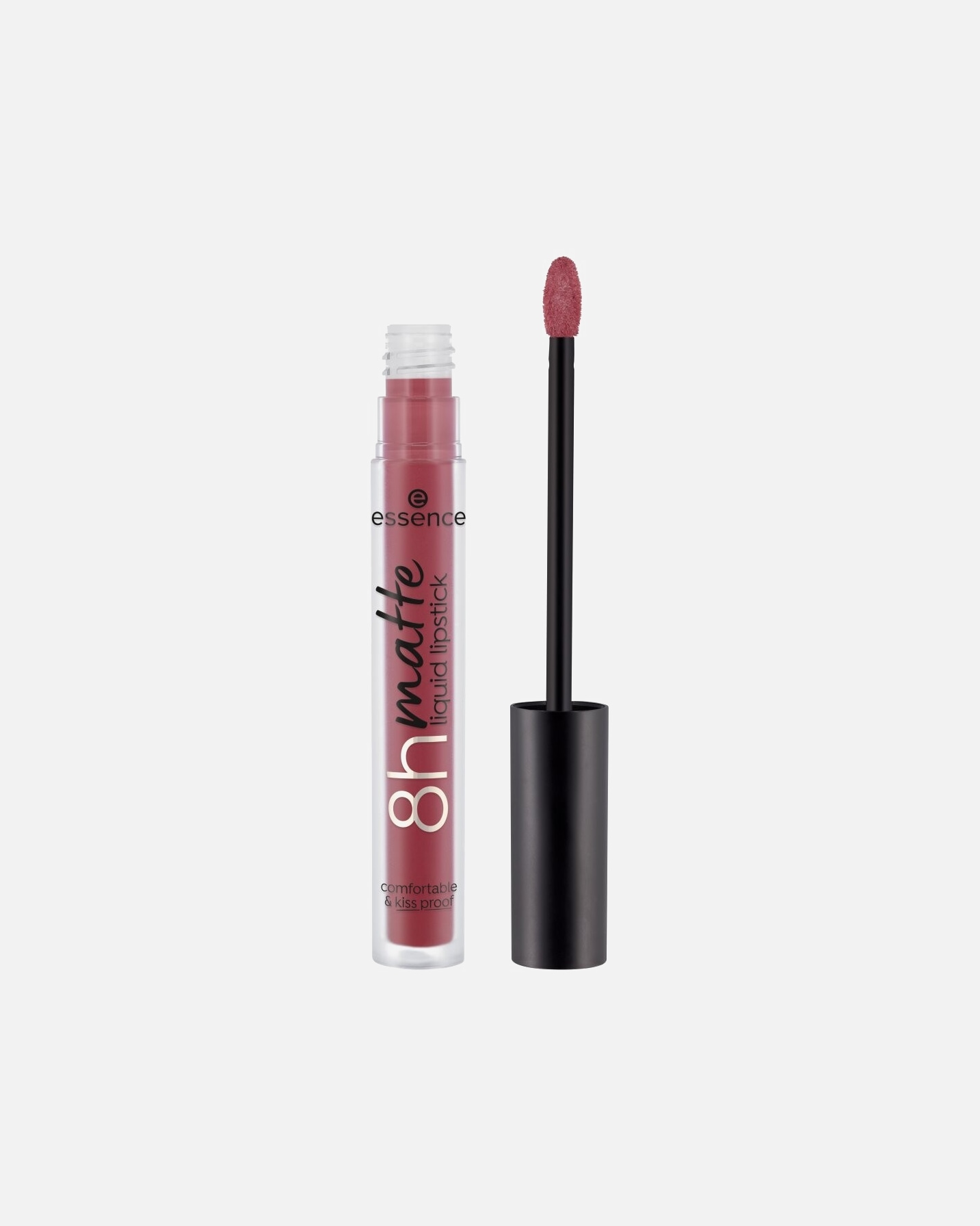 Lippenstift für Unisex Essence 8h matte liquid 08 - DARK BERRY