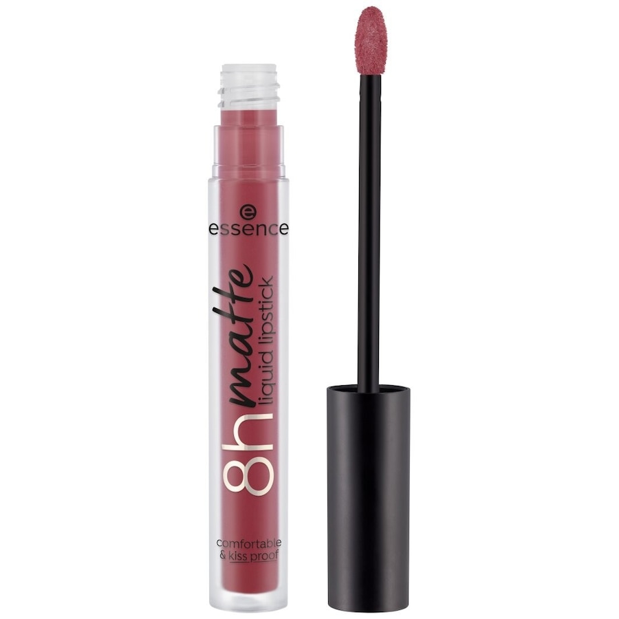 Essence 8h matte liquid Lippenstift 08 - DARK BERRY 2.5 ml Braun