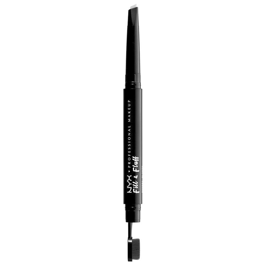 NYX Professional Makeup Fill & Fluff Eyebrow Pomade Pencil Augenbrauenstift Nr. 0 - Clear 0.2 g Weiss