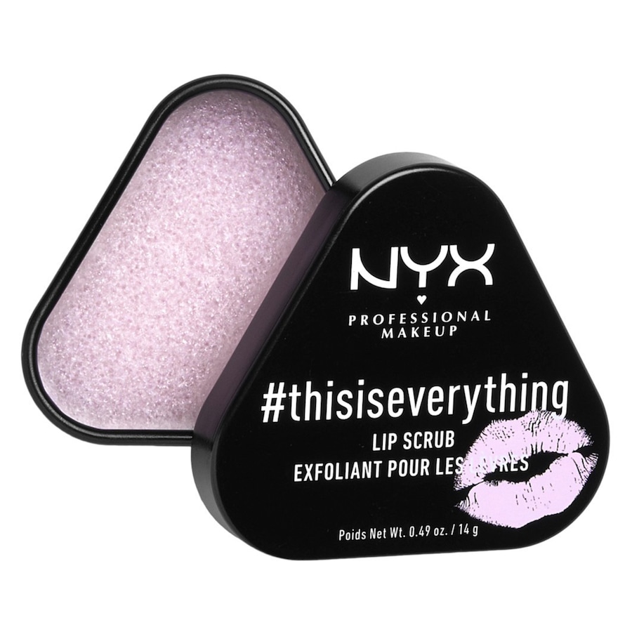 NYX Professional Makeup This Is Everything Lip Scrub Lippenpeeling 14 g Silber