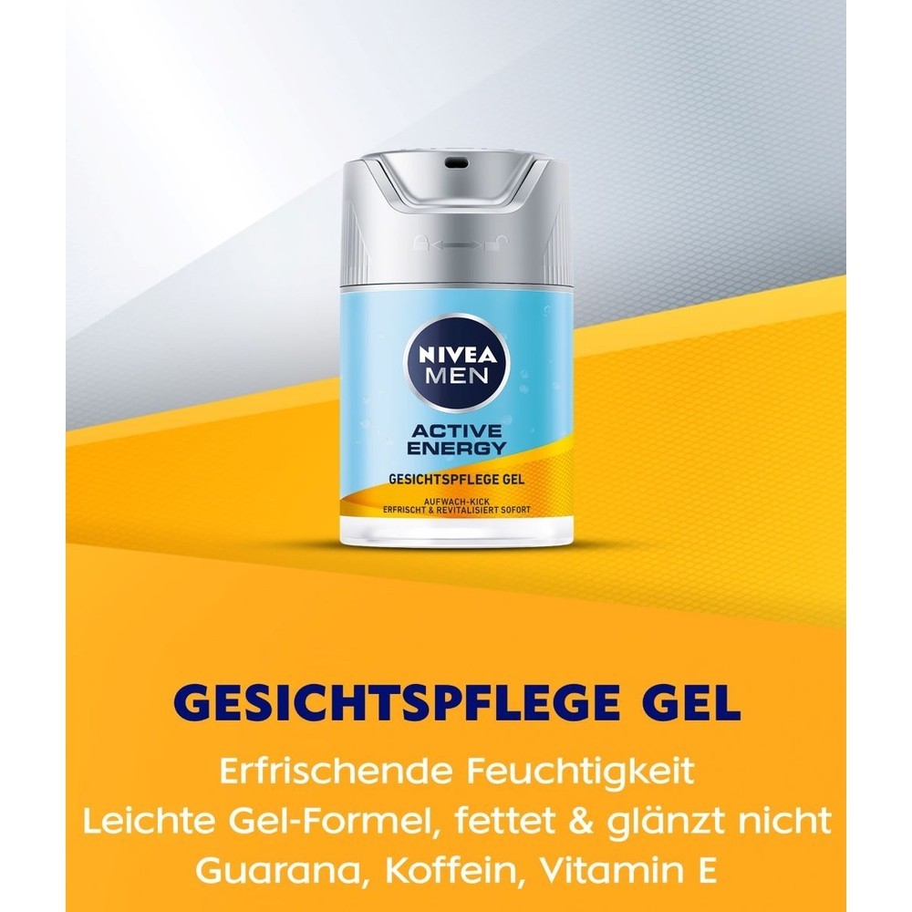 NIVEA NIVEA MEN Active Energy Gesichtspflege Gel Anti-Aging Pflege online kaufen | DOUGLAS NIVEA NIVEA MEN Active Energy Gesichtspflege Gel Anti-Aging Pflege online kaufen | DOUGLAS