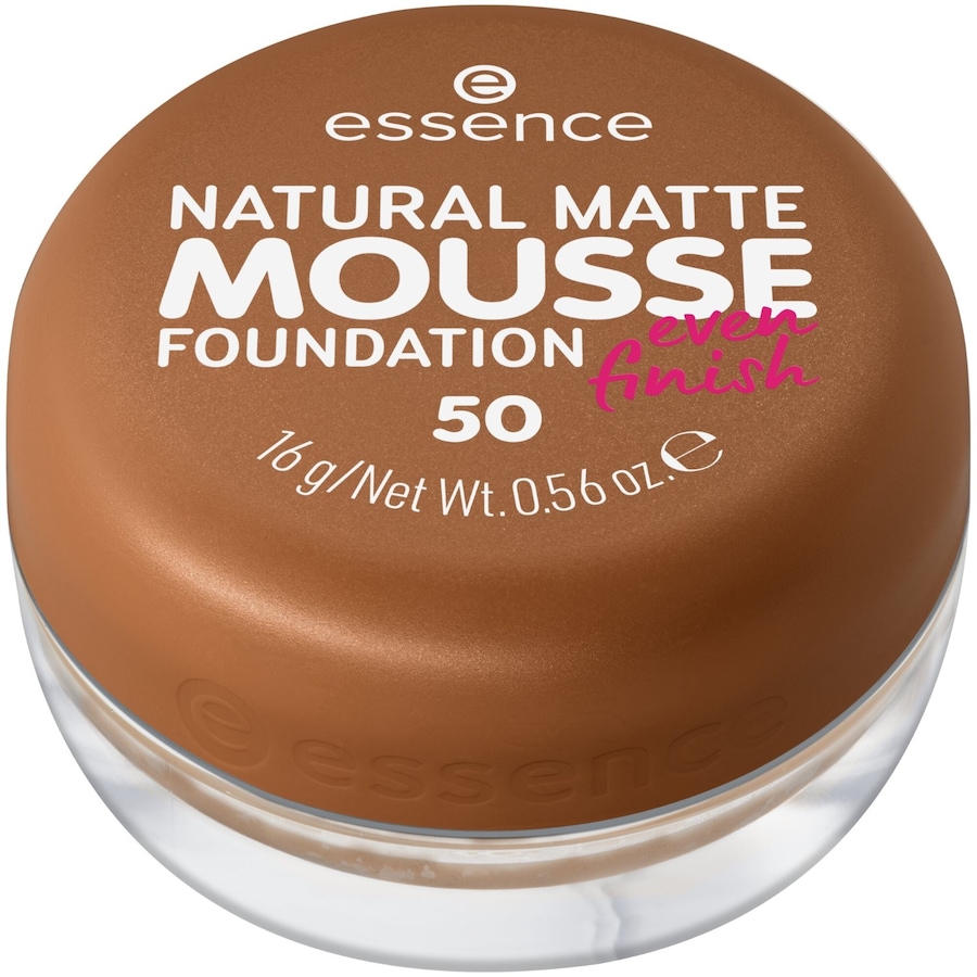 Essence Natural Matte Foundation 50 16 g Braun