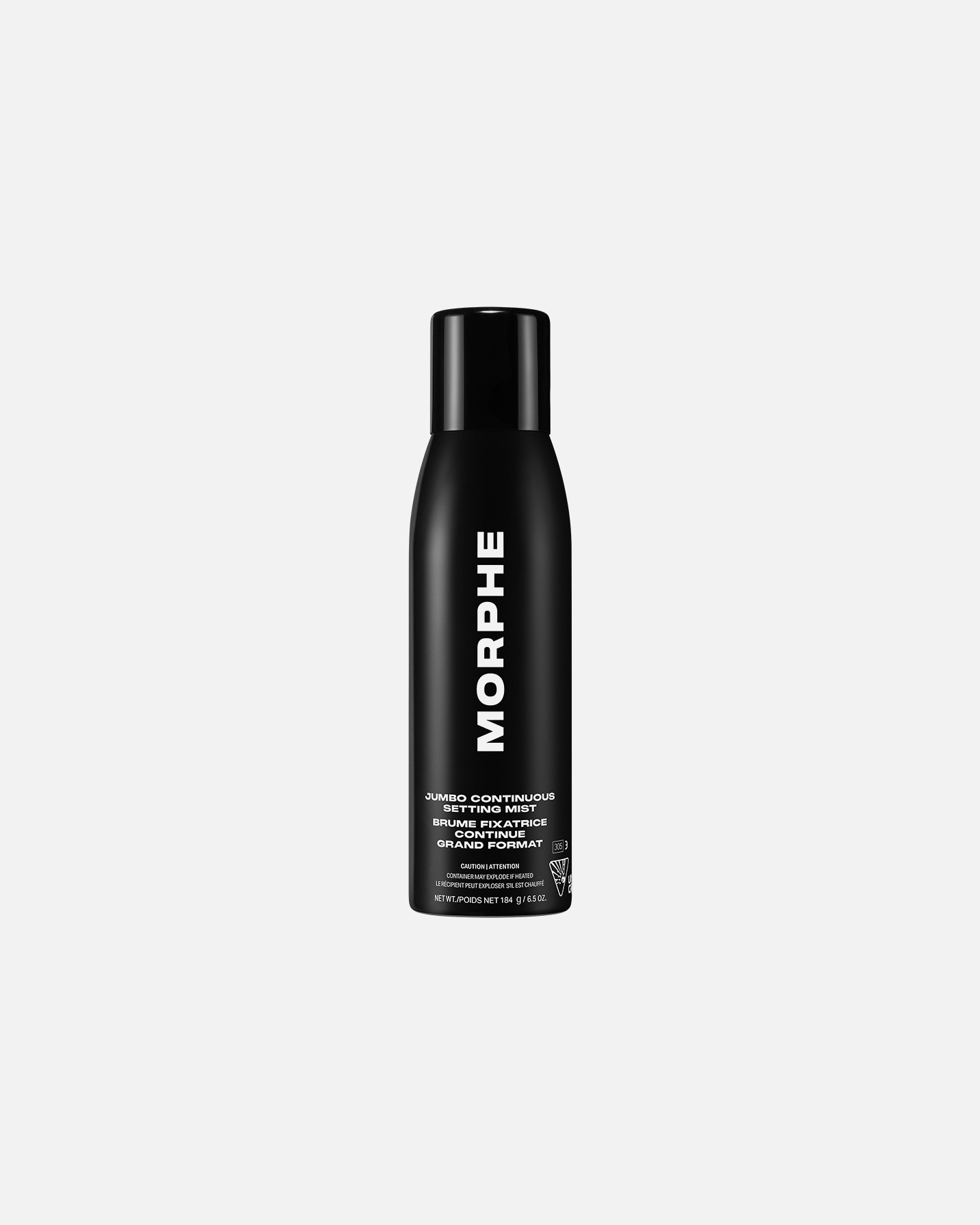 Fixingspray für Unisex Morphe Jumbo Continuous Setting Mist 184 g