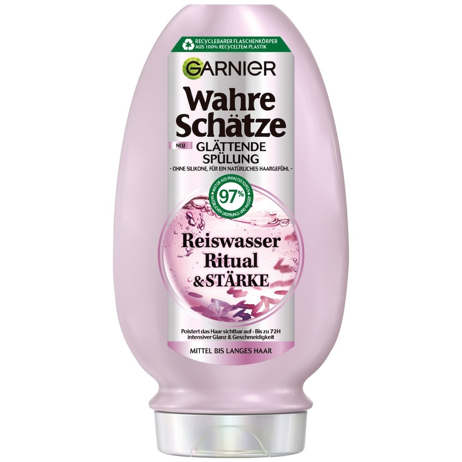 Garnier Wahre Schätze Reiswasser Ritual & Stärke Glättend Conditioner 200 ml