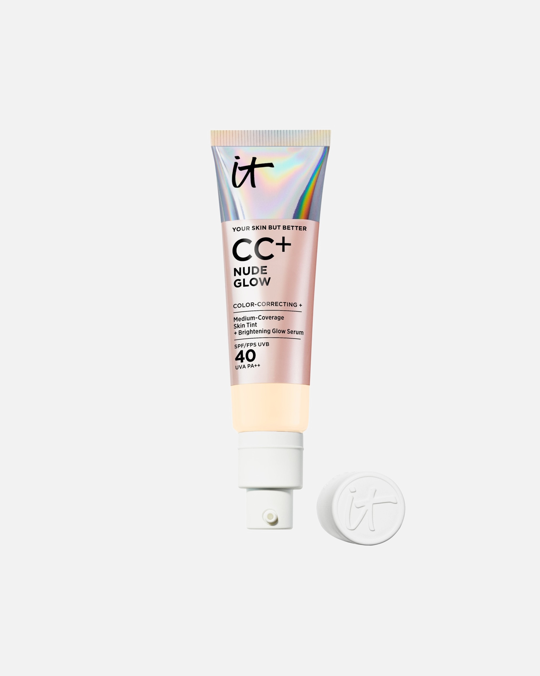 CC Cream für Unisex IT Cosmetics Your Skin But Better CC+ Nude Glow LSF 40 FAIR WARM