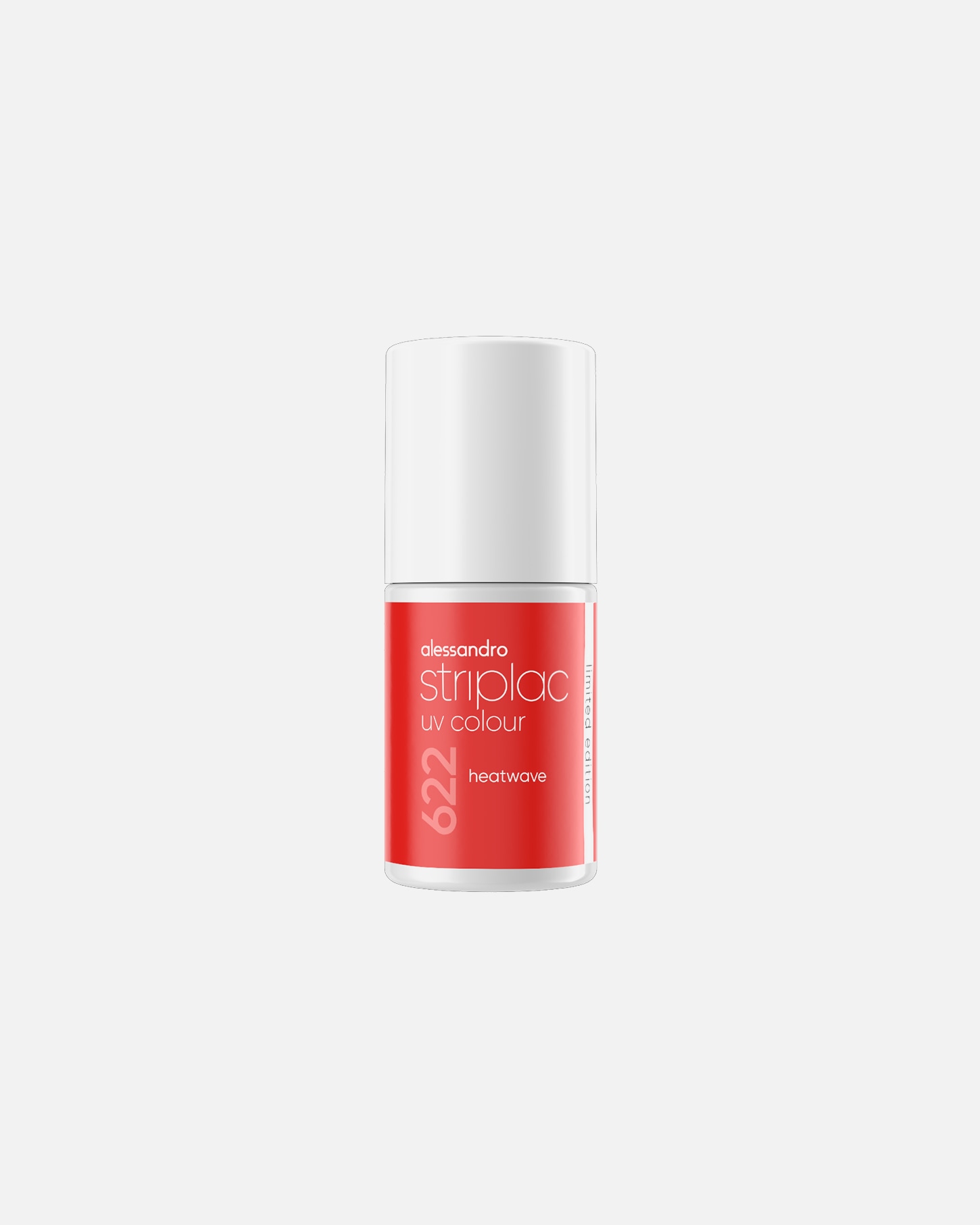UV-Nagellack für Unisex Alessandro Striplac express ROT