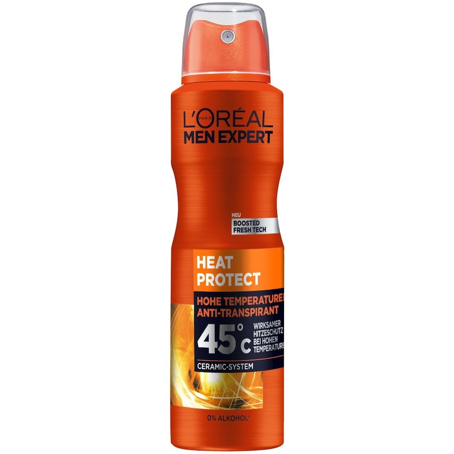 L ́Oréal Men Expert Heat Protect 45°C Anti-Transpirant für hohe Temperaturen Deodorant 150 ml Herren