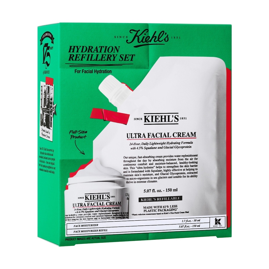 Kiehl’s Ultra Facial Hydration Refillery Kit Gesichtspflegeset Damen