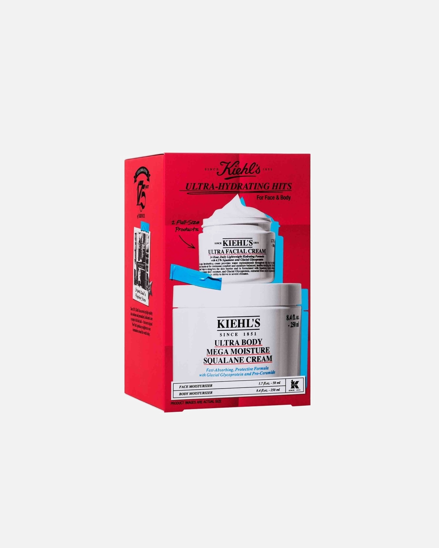 Gesichtspflegeset für Weiblich Kiehl’s Ultra Facial Head-To-Toe Hydration Kit 1 Stück