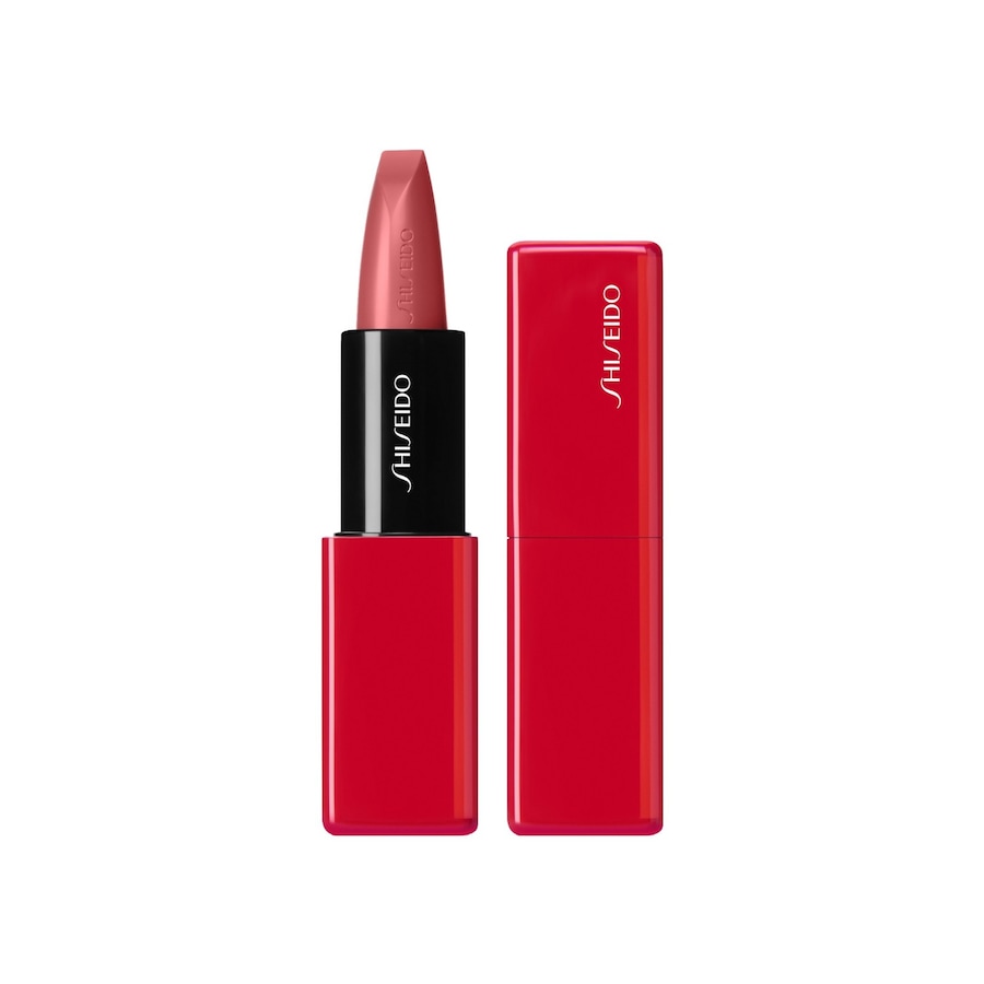 Shiseido TechnoSatin Gel Lipstick 417 Lippenstift 408 - VOLTAGE ROSE 4 g Rosegold