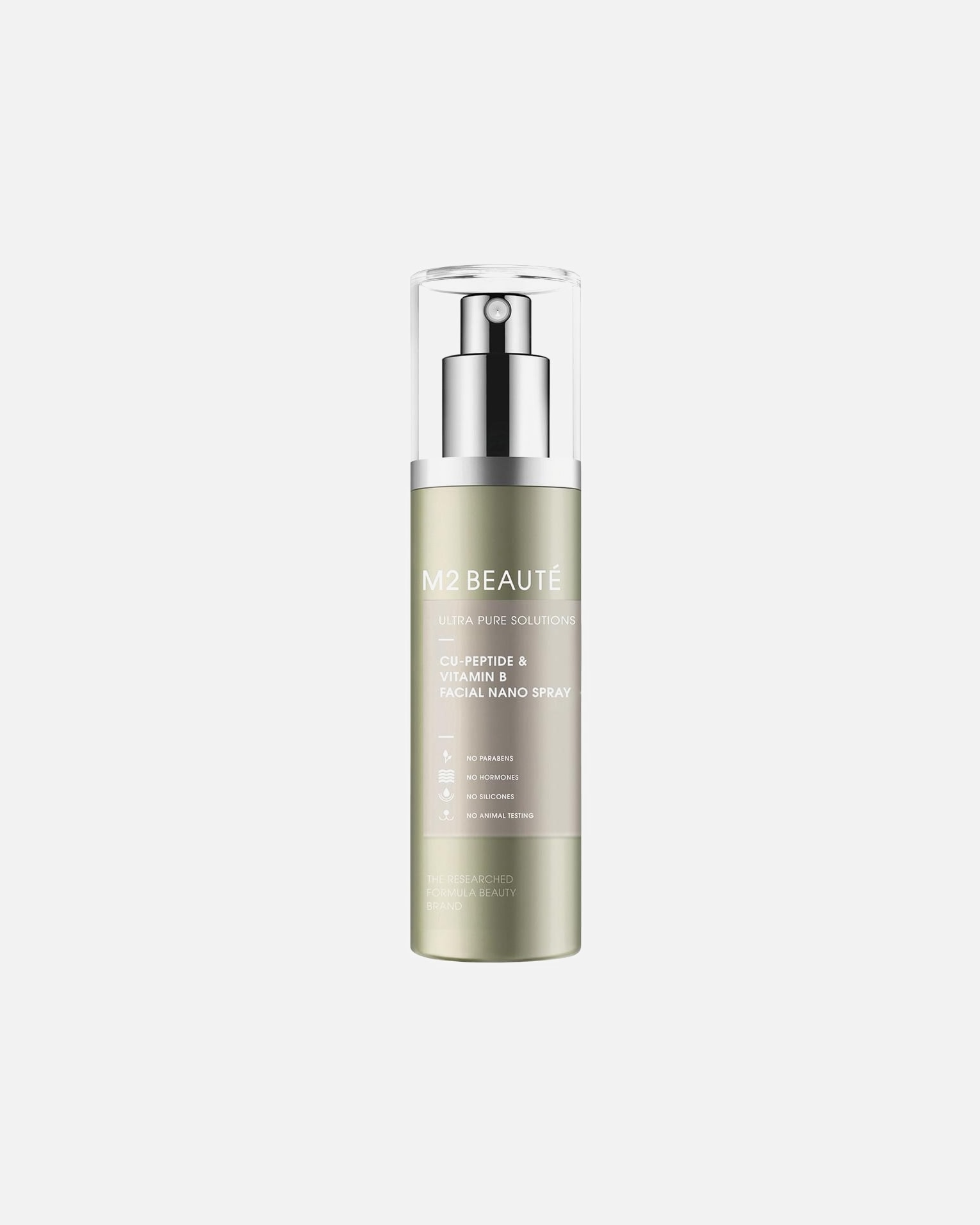 Gesichtsspray für Weiblich M2 Beauté Ultra Pure Solutions Cu-Peptide & Vitamin B Facial Nano Spray 75 ml