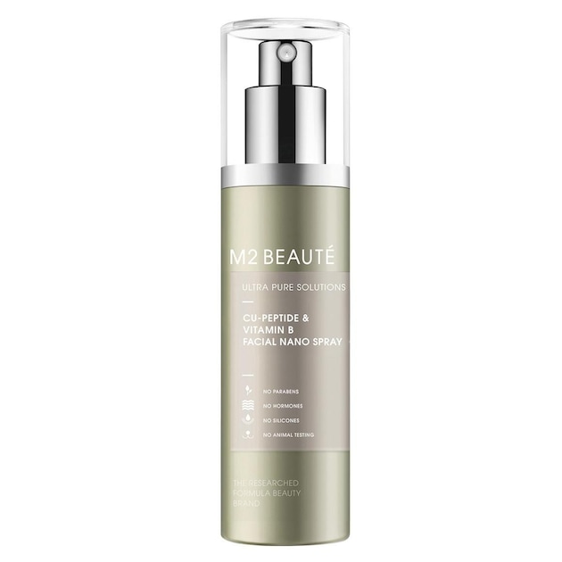 M2 Beauté Ultra Pure Solutions Cu-Peptide & Vitamin B Facial Nano Spray