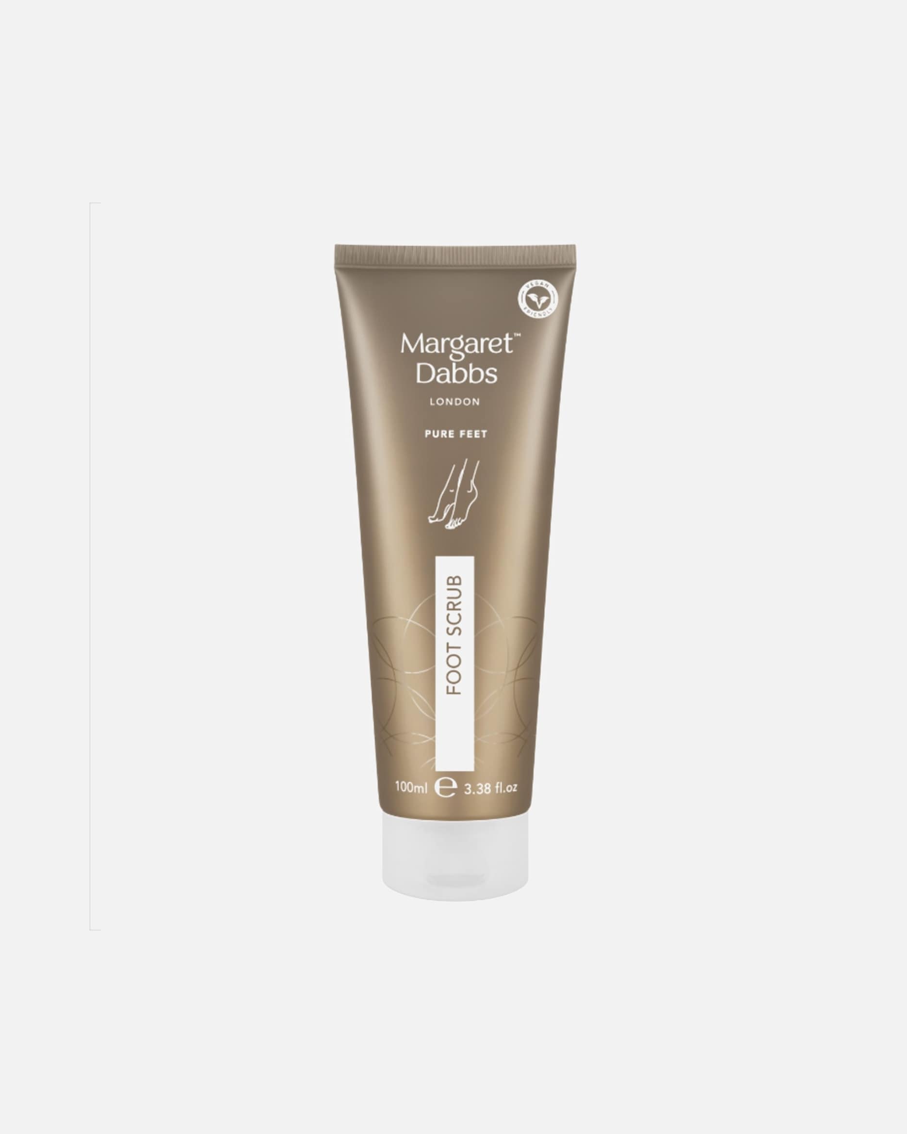 Fußcreme für Unisex Margaret Dabbs PURE Natural Foot Scrub 100 ml