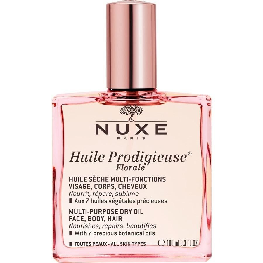NUXE Huile Prodigieuse Florale Roll-On Multifunktions-Trockenöl Nährt Repariert Perfektioniert Körperöl 100 ml