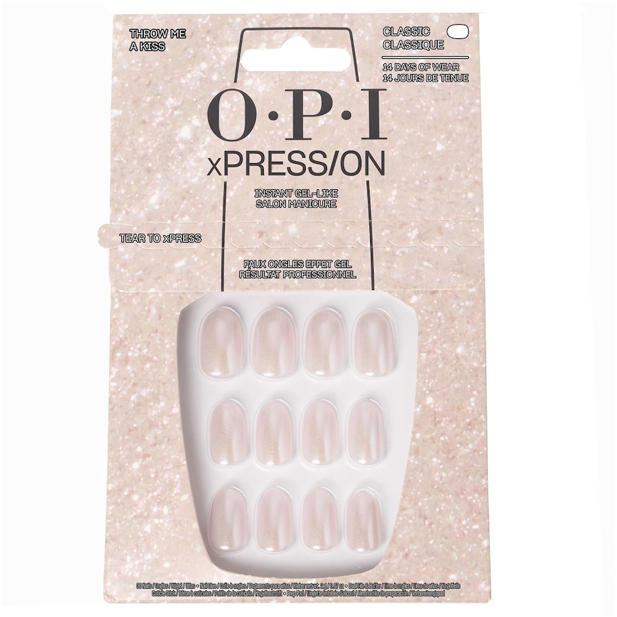 OPI xPRESS/ON Press-On Nägel Kunstnägel Throw Me a Kiss Nude