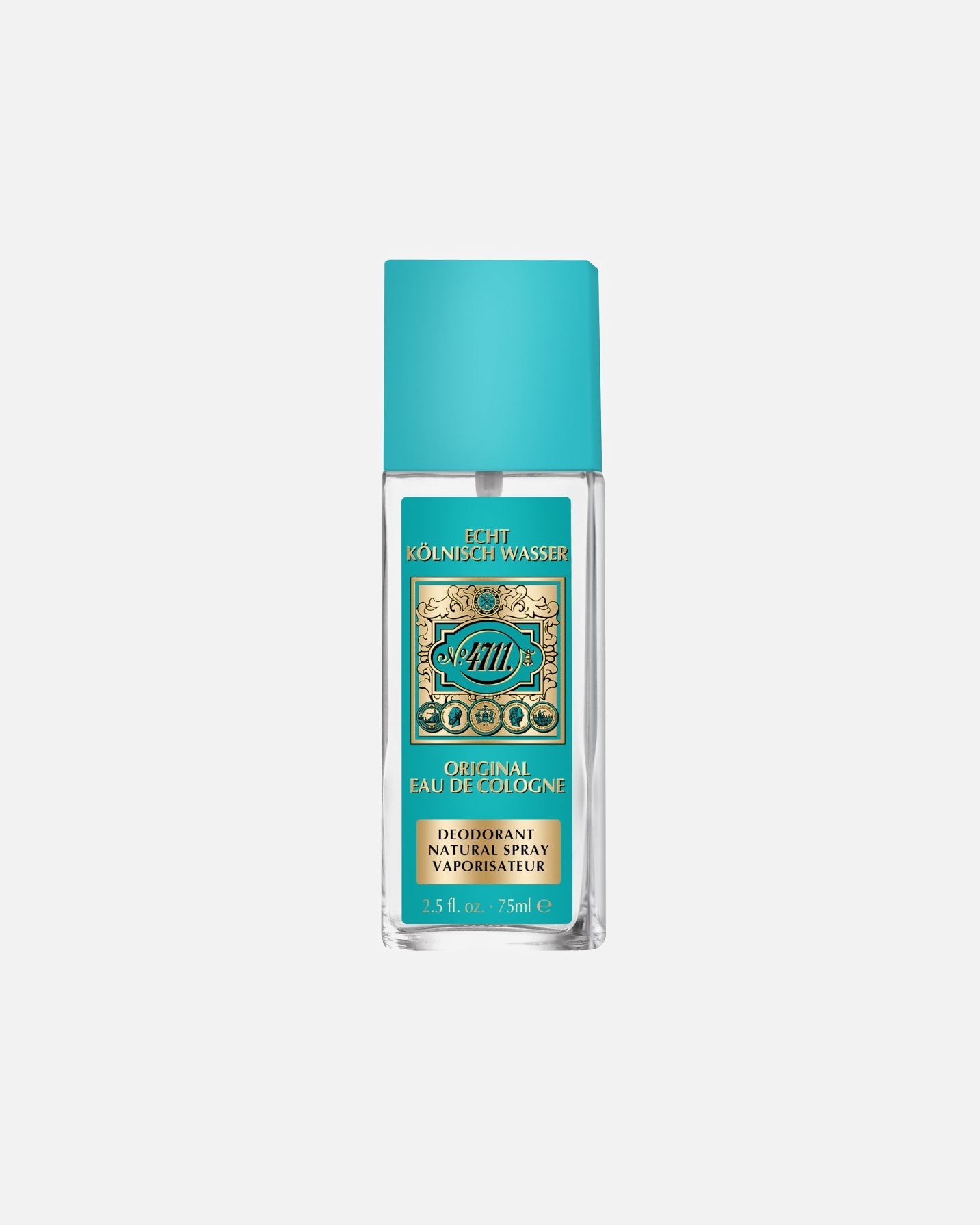 Deodorant für Unisex 4711 Echt Kölnisch Wasser Natural Spray 75 ml