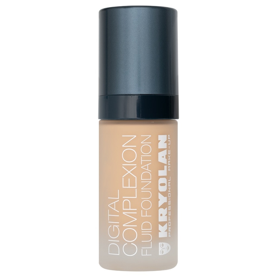 Kryolan Digital Complexion Fluid Foundation Y 25 30 ml Hellbraun
