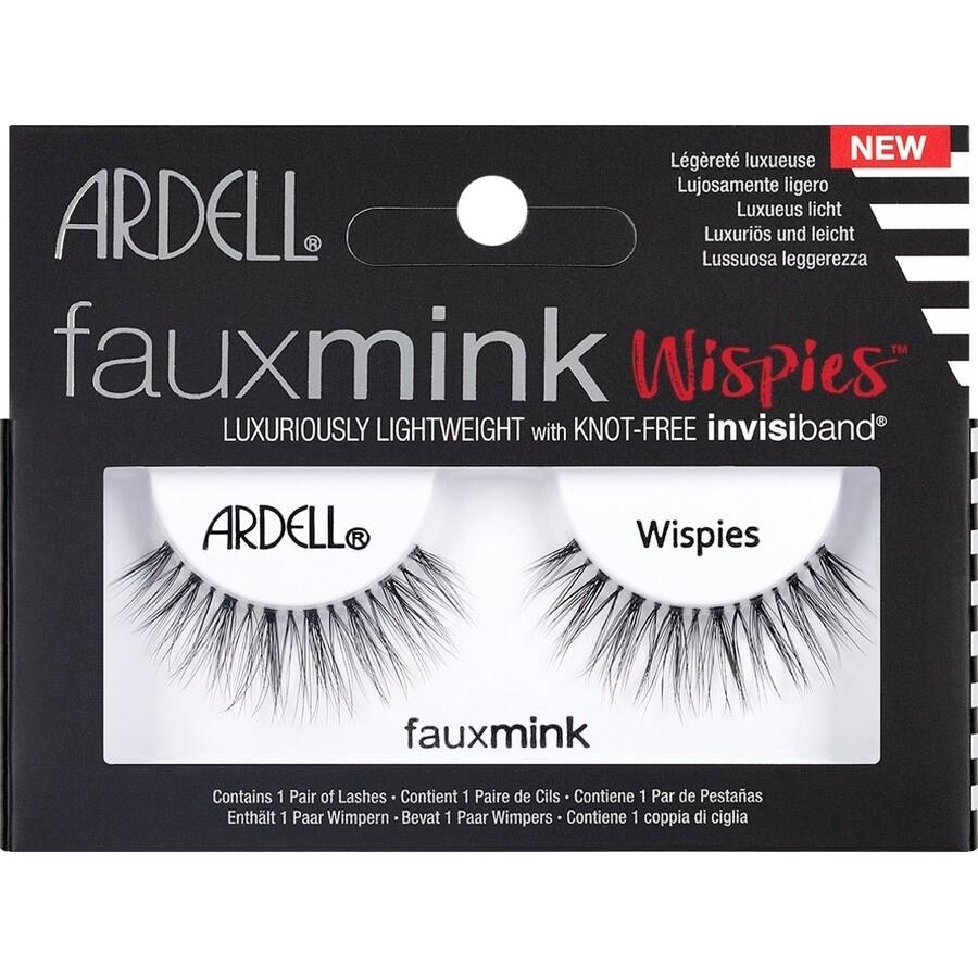 Ardell Wispies Faux Mink Black Künstliche Wimpern