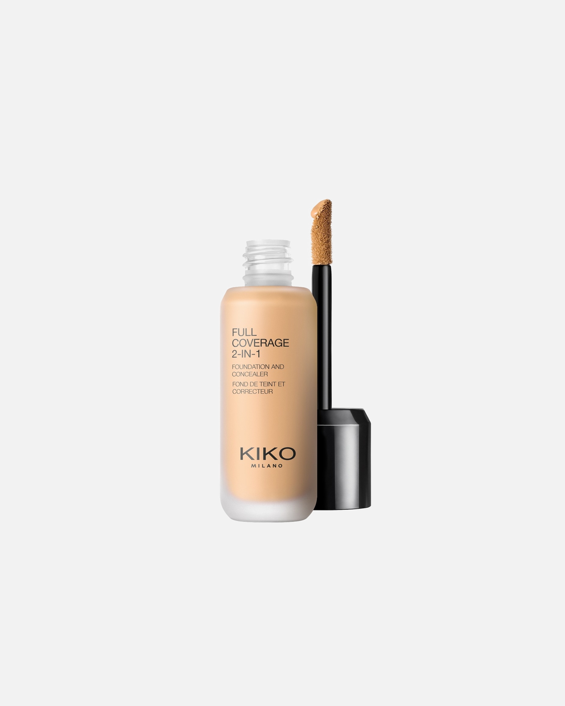 Foundation für Weiblich KIKO Milano Default Brand Line Full Coverage 2-In-1 N40 - NEUTRAL