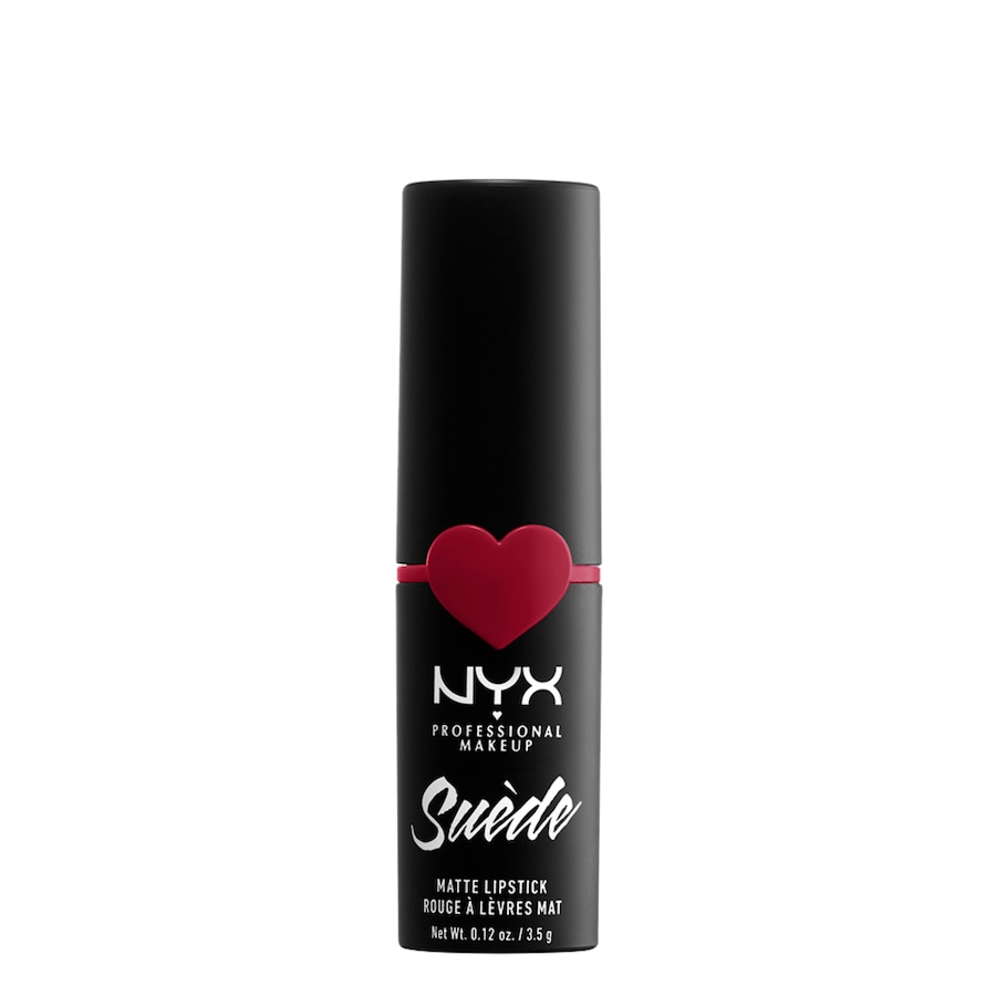 NYX Professional Makeup Wedding Suede Matte Lipstick Lippenstift Nr. 9 - Spicy 3.5 g Dunkelrot