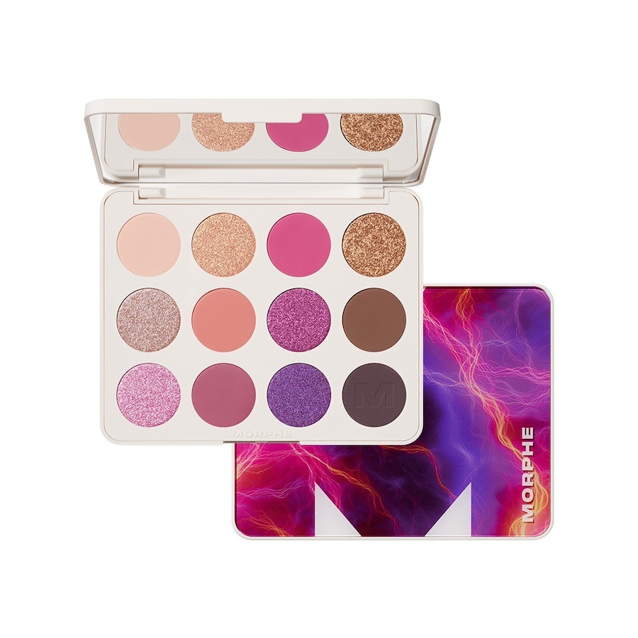 Morphe Electric Currant (12-Pan) Lidschatten 15 g Rosegold