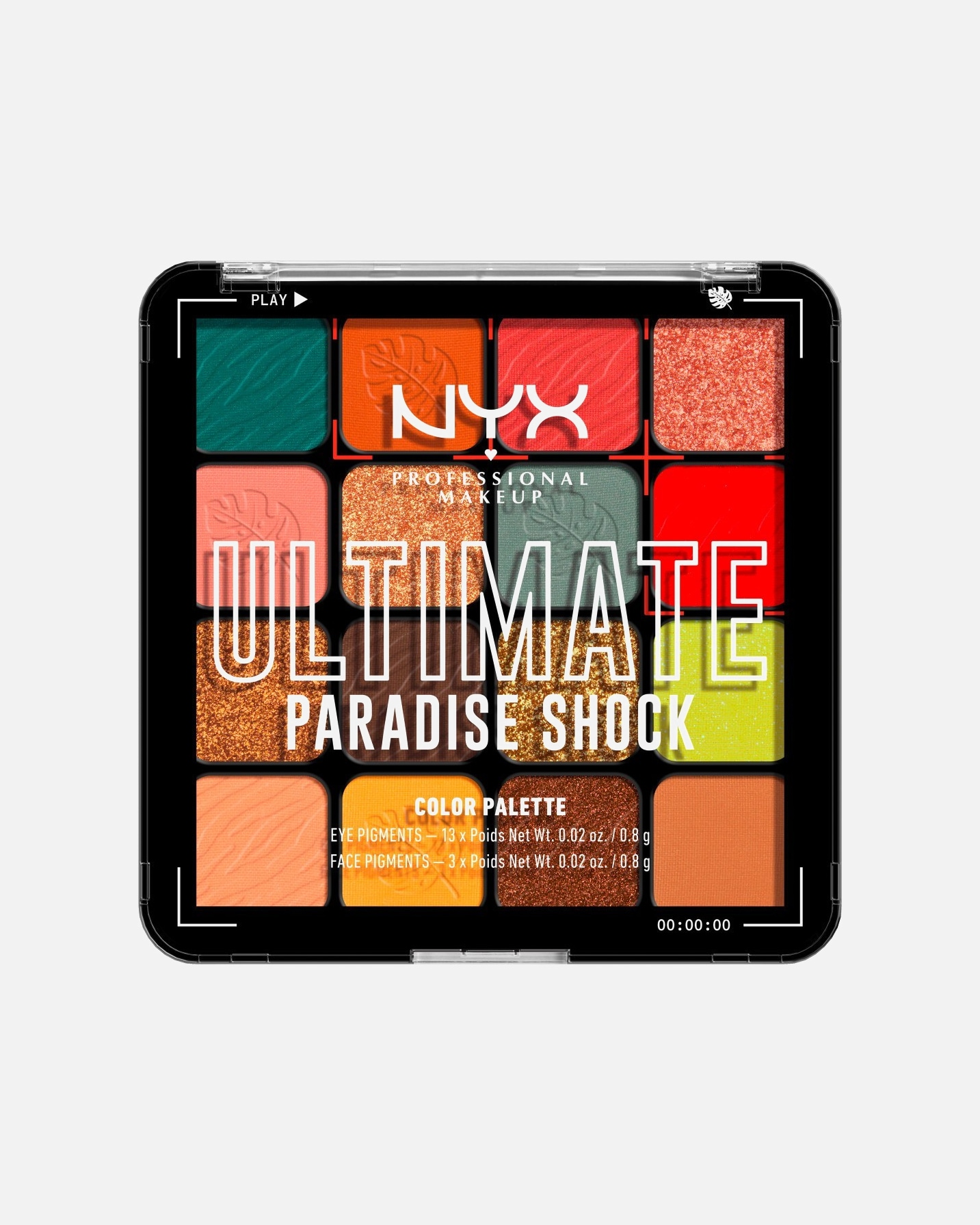 Lidschatten für Unisex NYX Professional Makeup Default Brand Line Ultimate Shadow Palette Tropic Shock