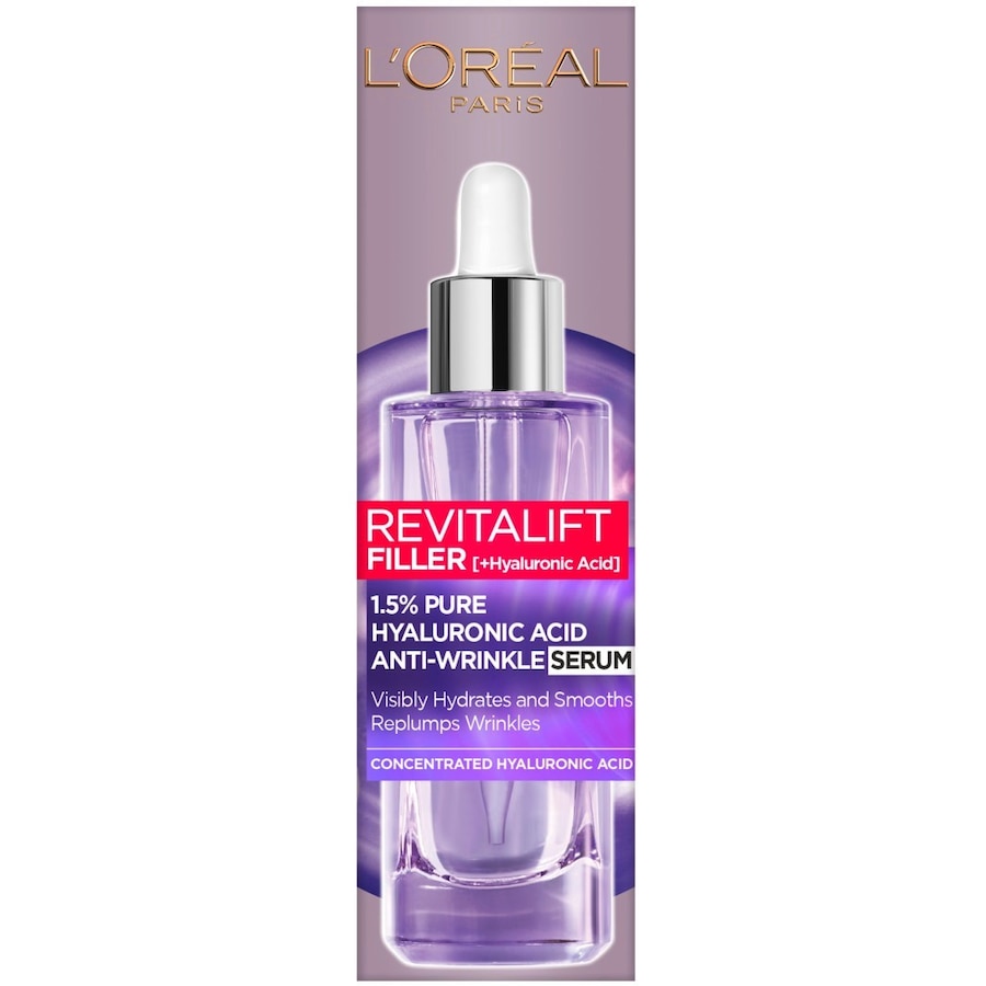 L’Oréal Paris Revitalift Filler Anti-Falten Serum Feuchtigkeitsserum 50 ml Damen