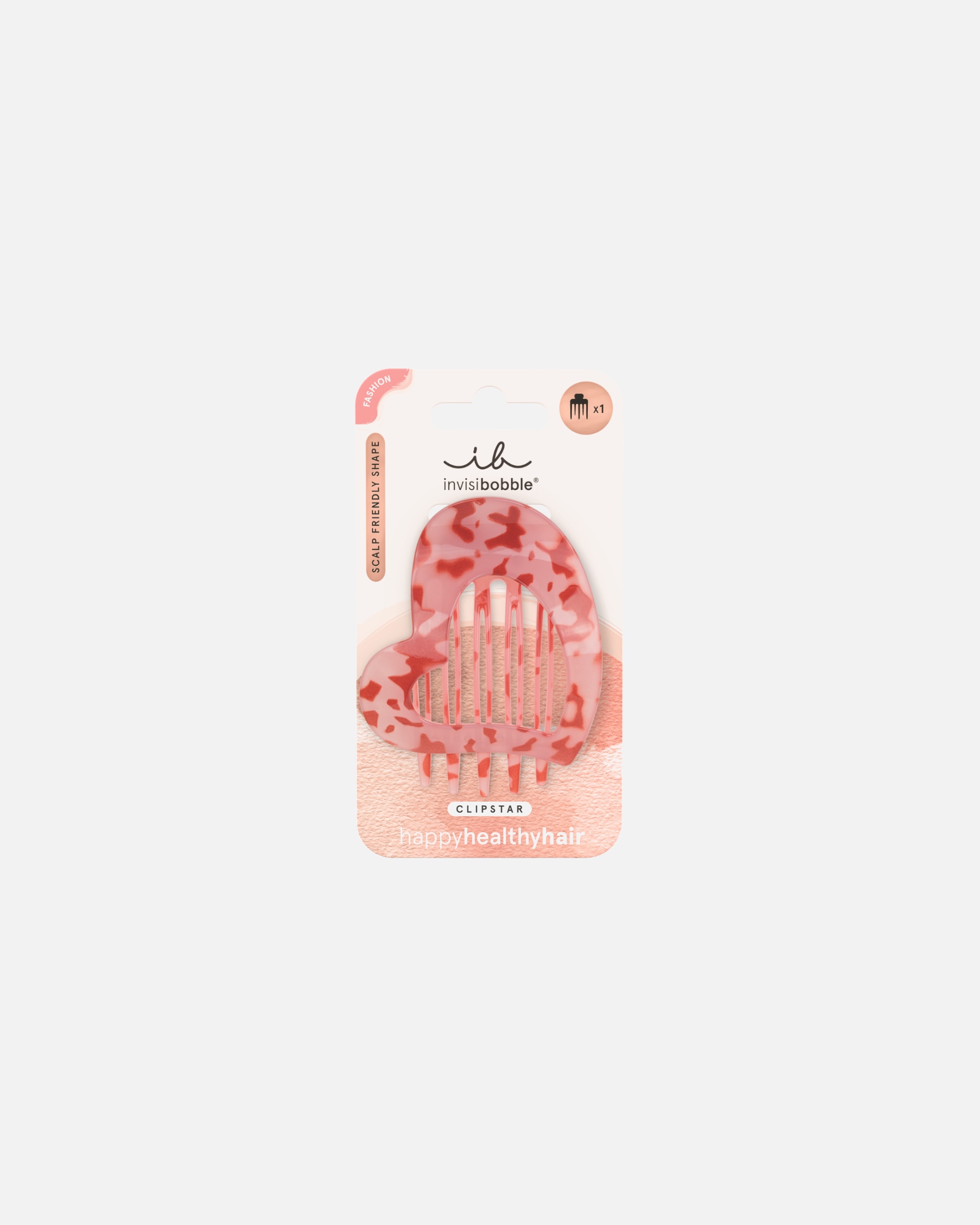 Haarklammer für Weiblich Invisibobble Clipstar Lovers Hug 1 Stück
