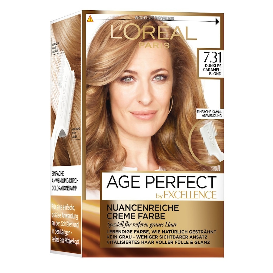L’Oréal Paris Excellence Age Perfect Haarfarbe 7.031 Braun Damen