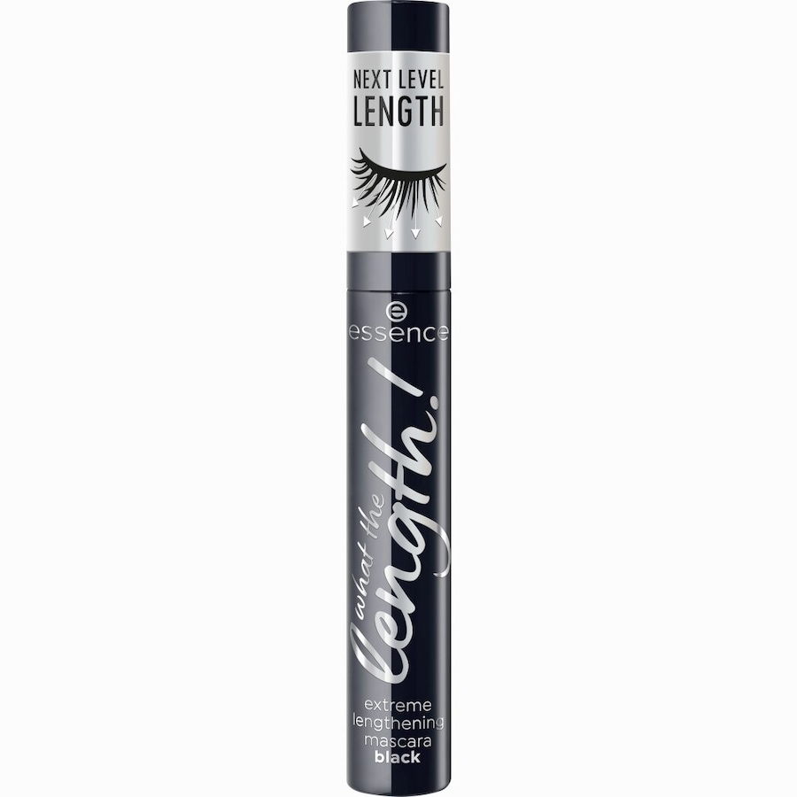 Essence What the Length! Extreme Lengthening Mascara 01 - BLACK 10 ml Schwarz