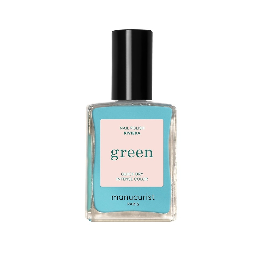 manucurist green Quick Dry Nagellack Riviera 15 ml Petrol