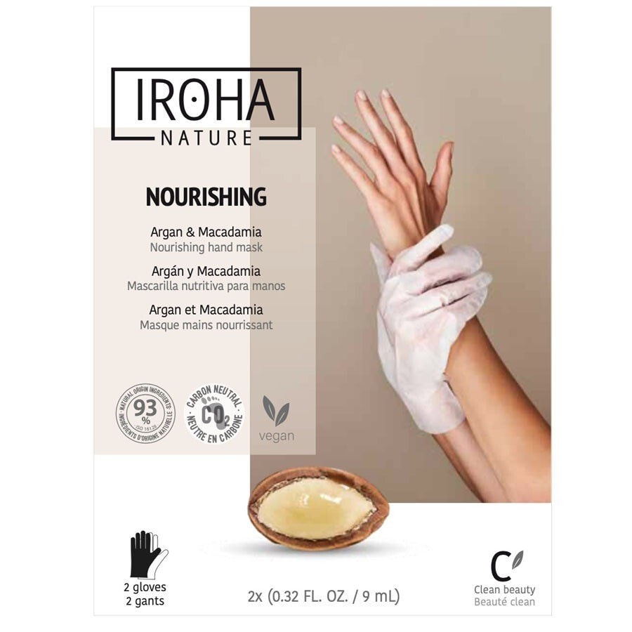 Iroha Nourishing Hand Mask Gloves Handmaske