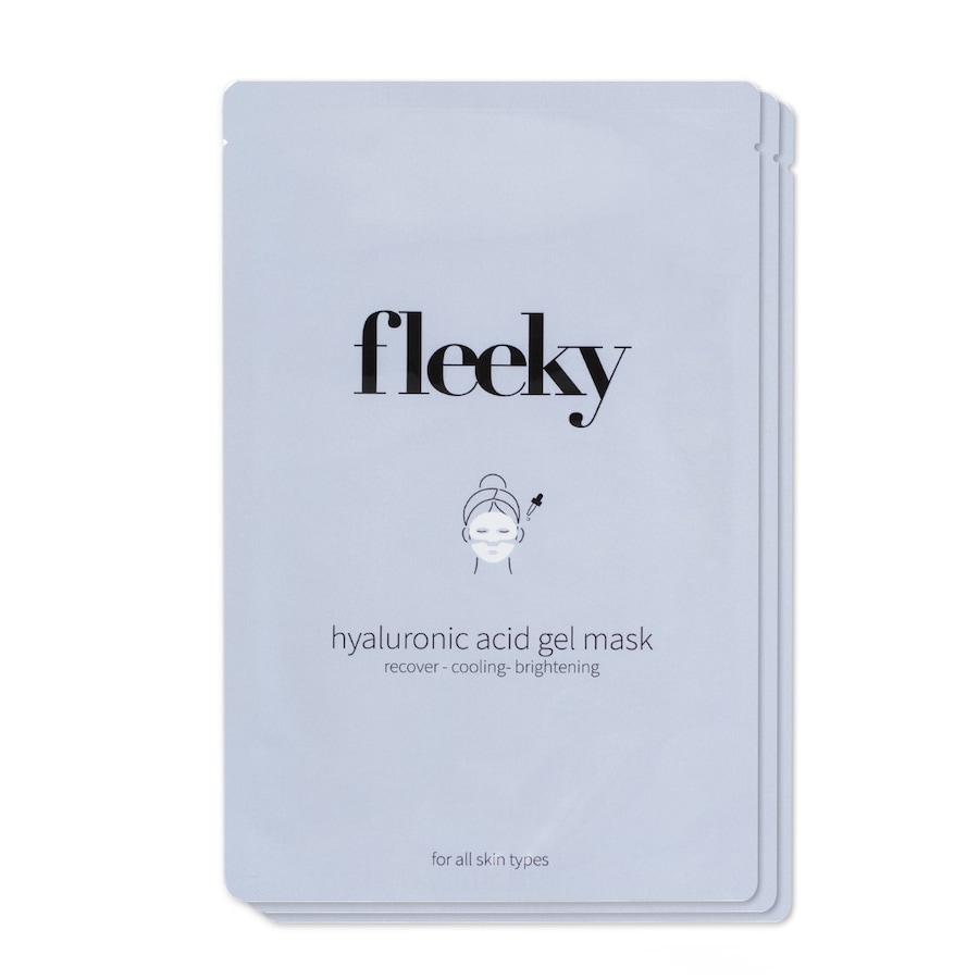 Fleeky Hyaluronic Acid Gel Maske – Feuchtigkeit & Kühlung Feuchtigkeitsmaske