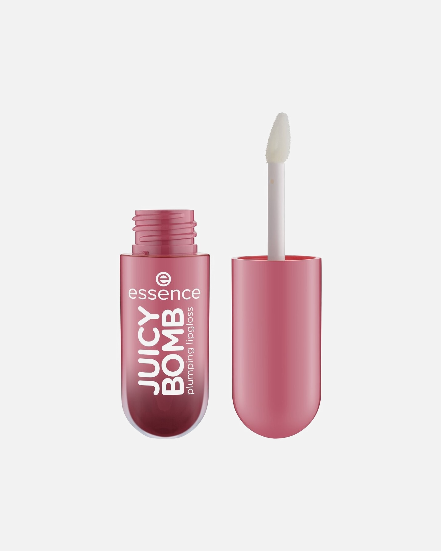 Lipgloss für Weiblich Essence JUICY BOMB Plumping Lipgloss 08 - PURE RASPBERRY