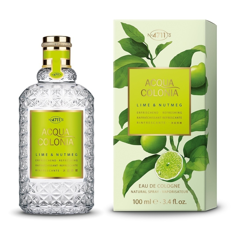 4711 Acqua Colonia Lime & Nutmeg Spritzen Sprühen Eau de Cologne 100 ml unisex