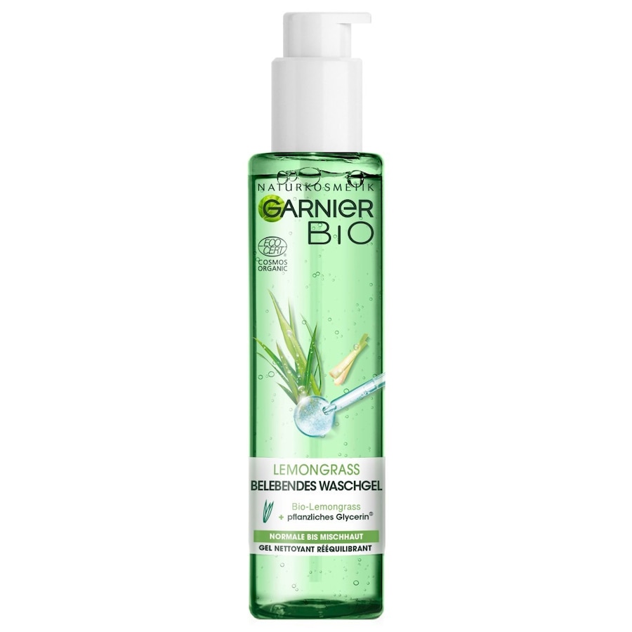 Garnier Bio Lemongrass Belebendes Waschgel Reinigungsgel 150 ml Damen