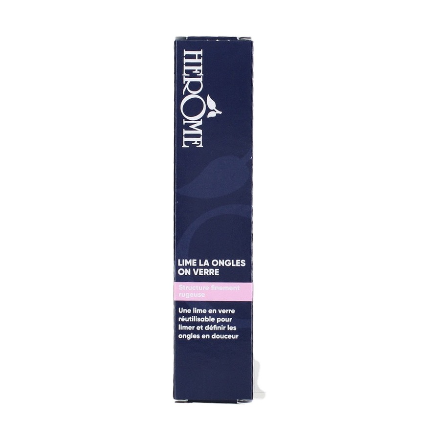 Herome Cosmetics Handpflege Glass Nail File Travel-Size Nagelfeile Glasnagelfeile Travelsize Damen