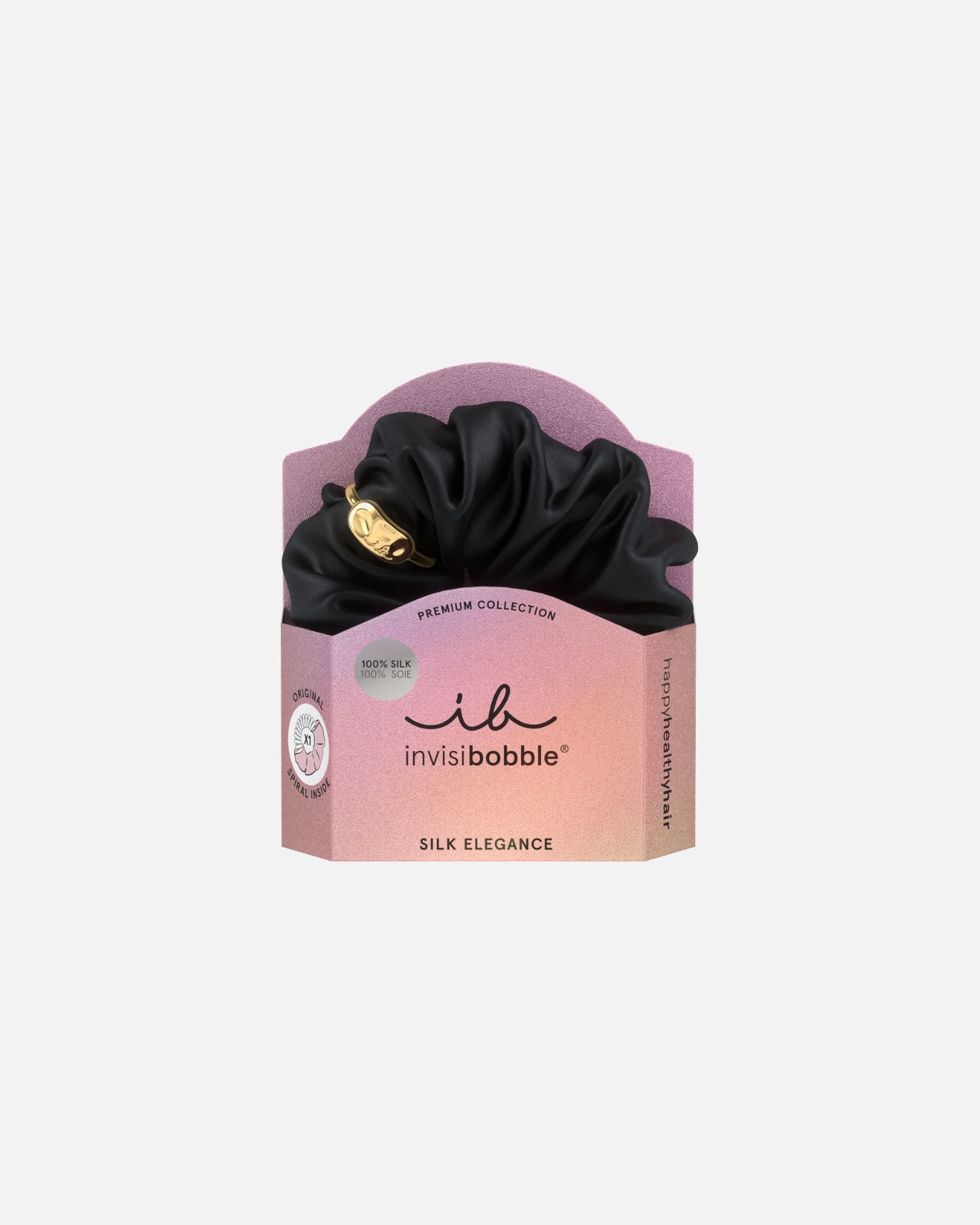 Haargummi für Unisex Invisibobble Default Brand Line Sprunchie Premium Plus Silk Nocturne 1 Stück