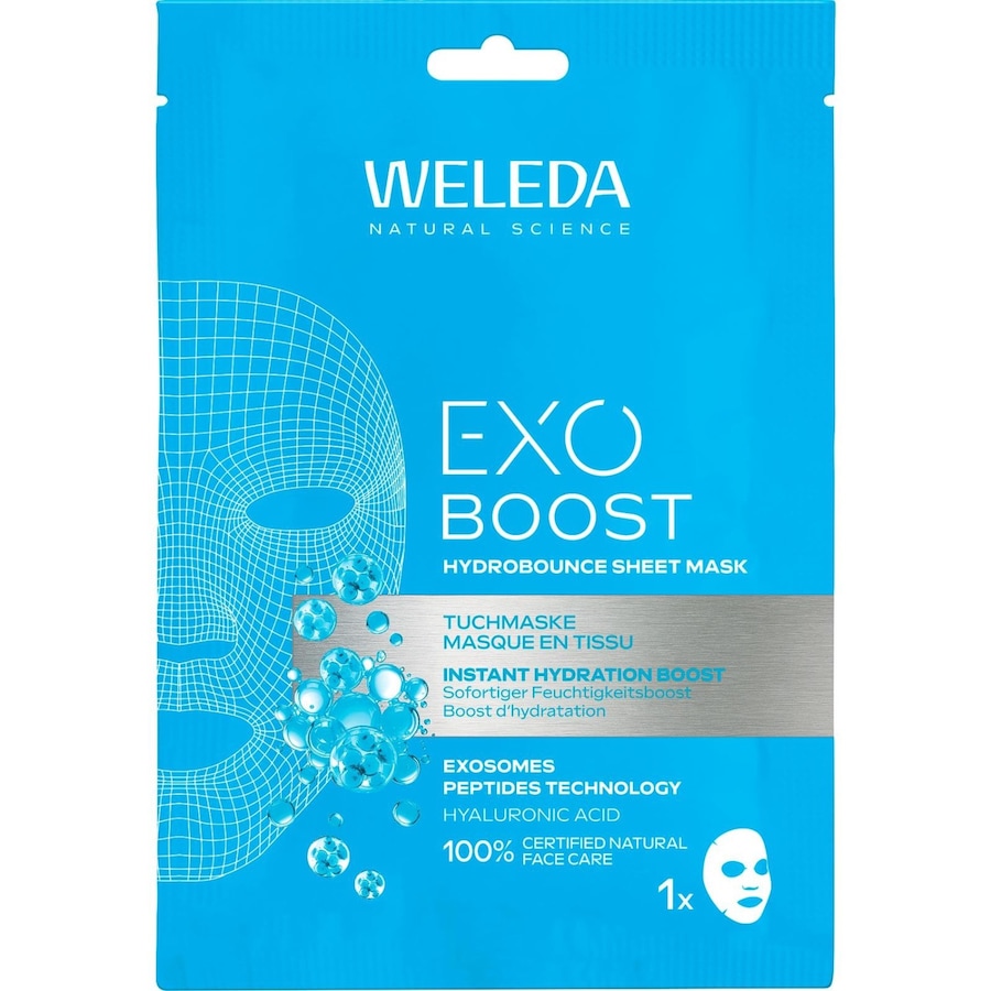 Weleda Exo Boost Hydrobounce Feuchtigkeit Tuchmaske 20 ml