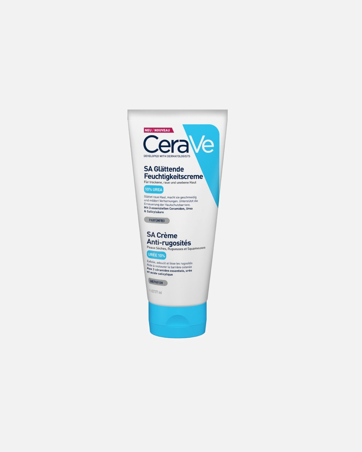 Körpercreme für Männlich CeraVe SA Urea Glättende Feuchtigkeitscreme 177 ml