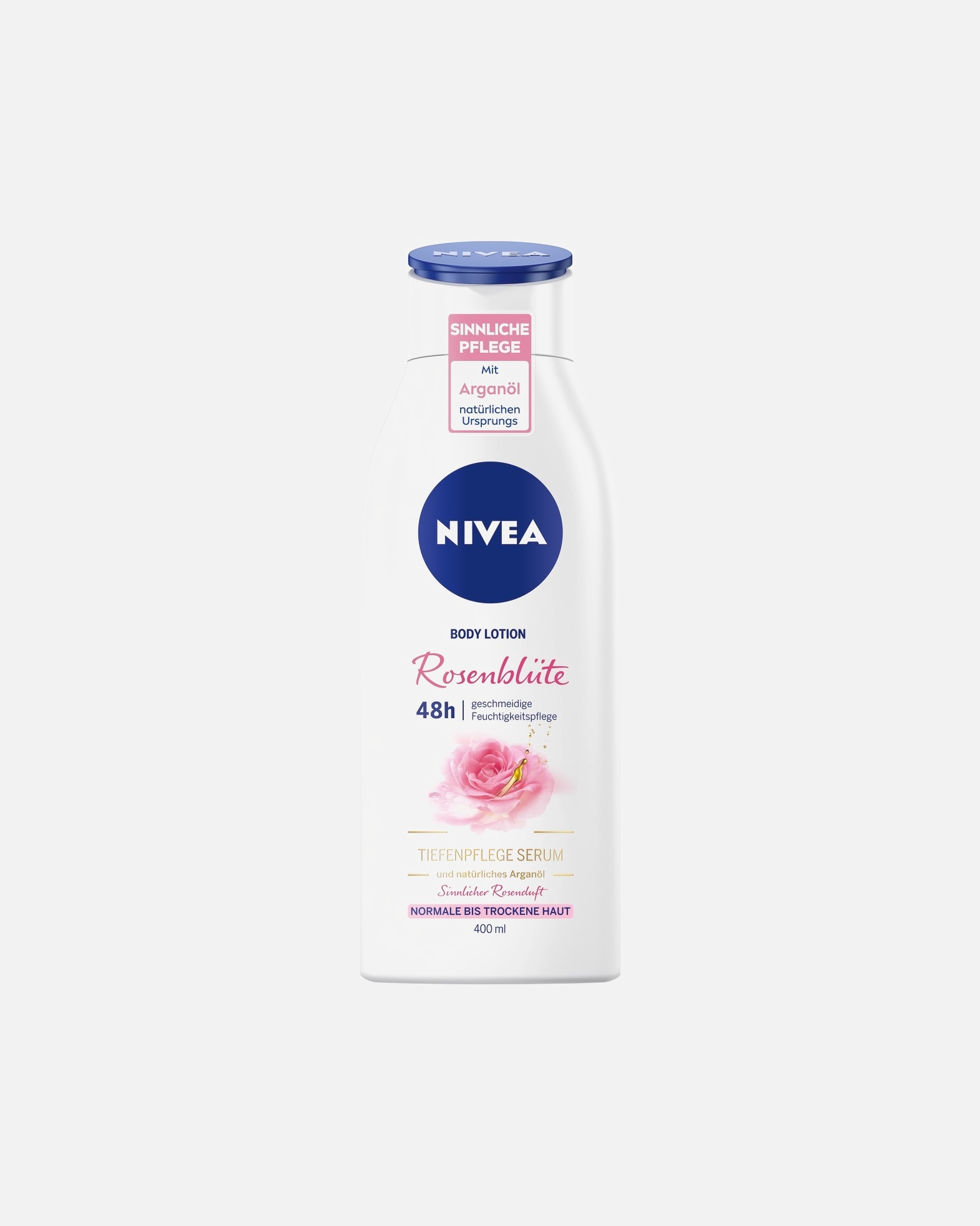 Bodylotion für Weiblich NIVEA Body Essential Rose Argan Öl 400ml