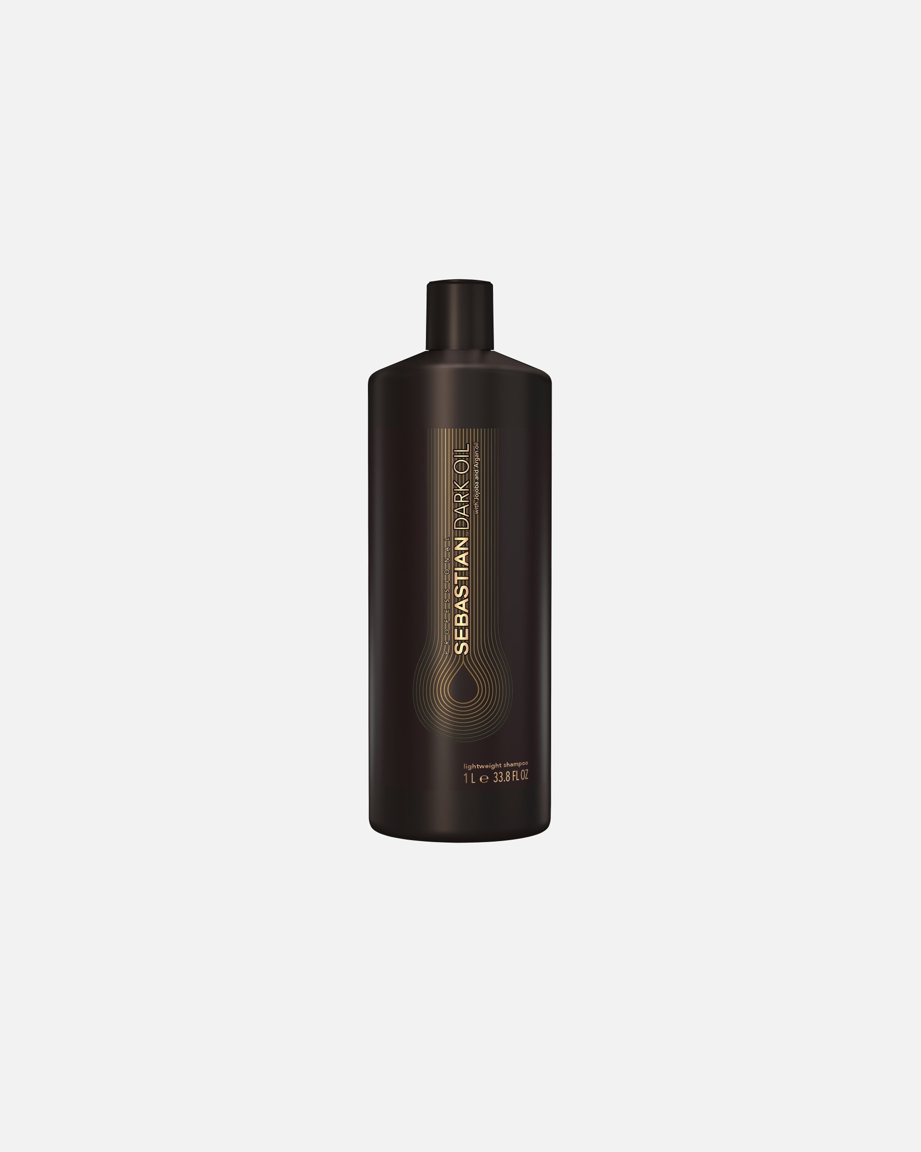 Shampoo für Weiblich Sebastian Dark Oil Schwerelos 1000 ml