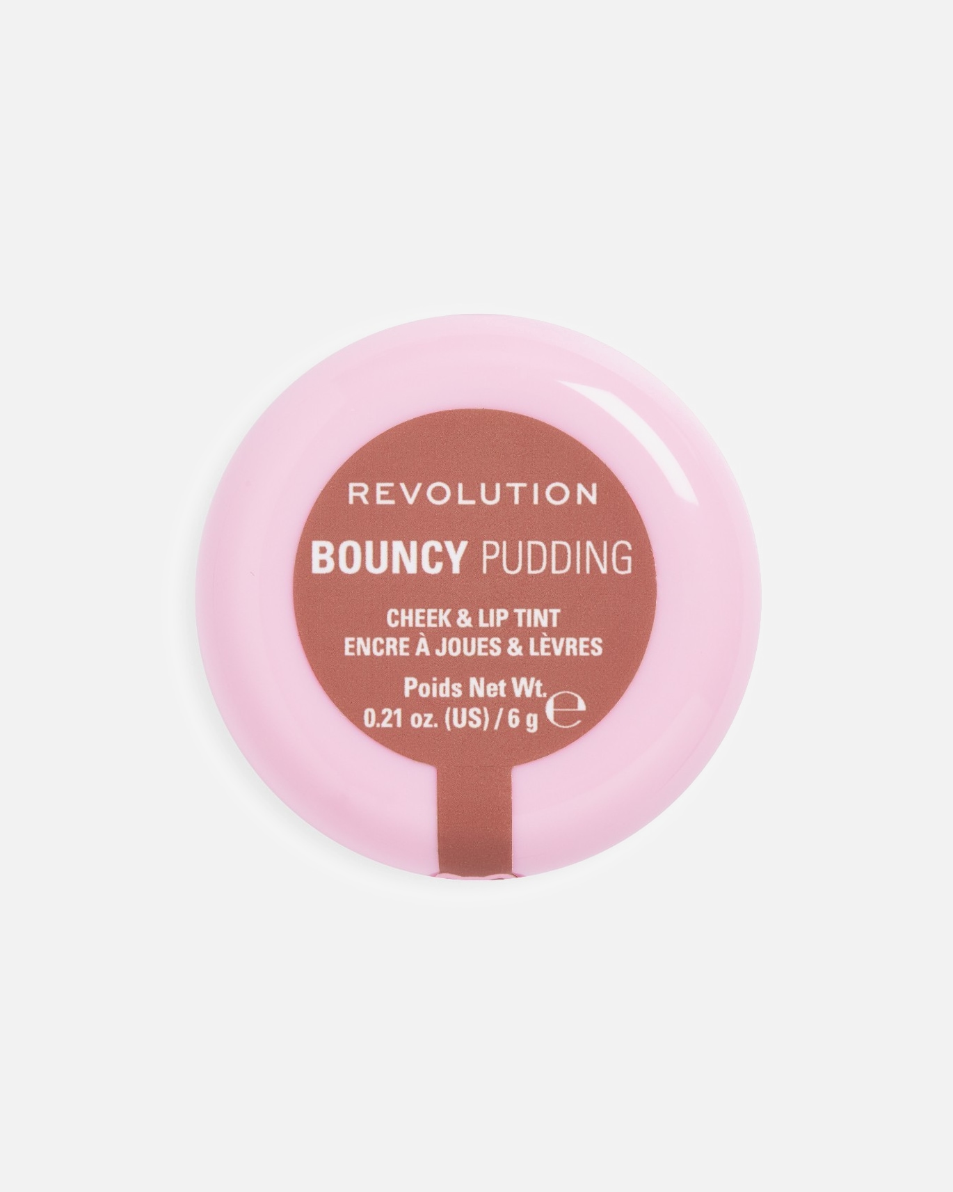 Blush für Unisex REVOLUTION Bouncy Pudding Lip & Cheek HAZY NUDE