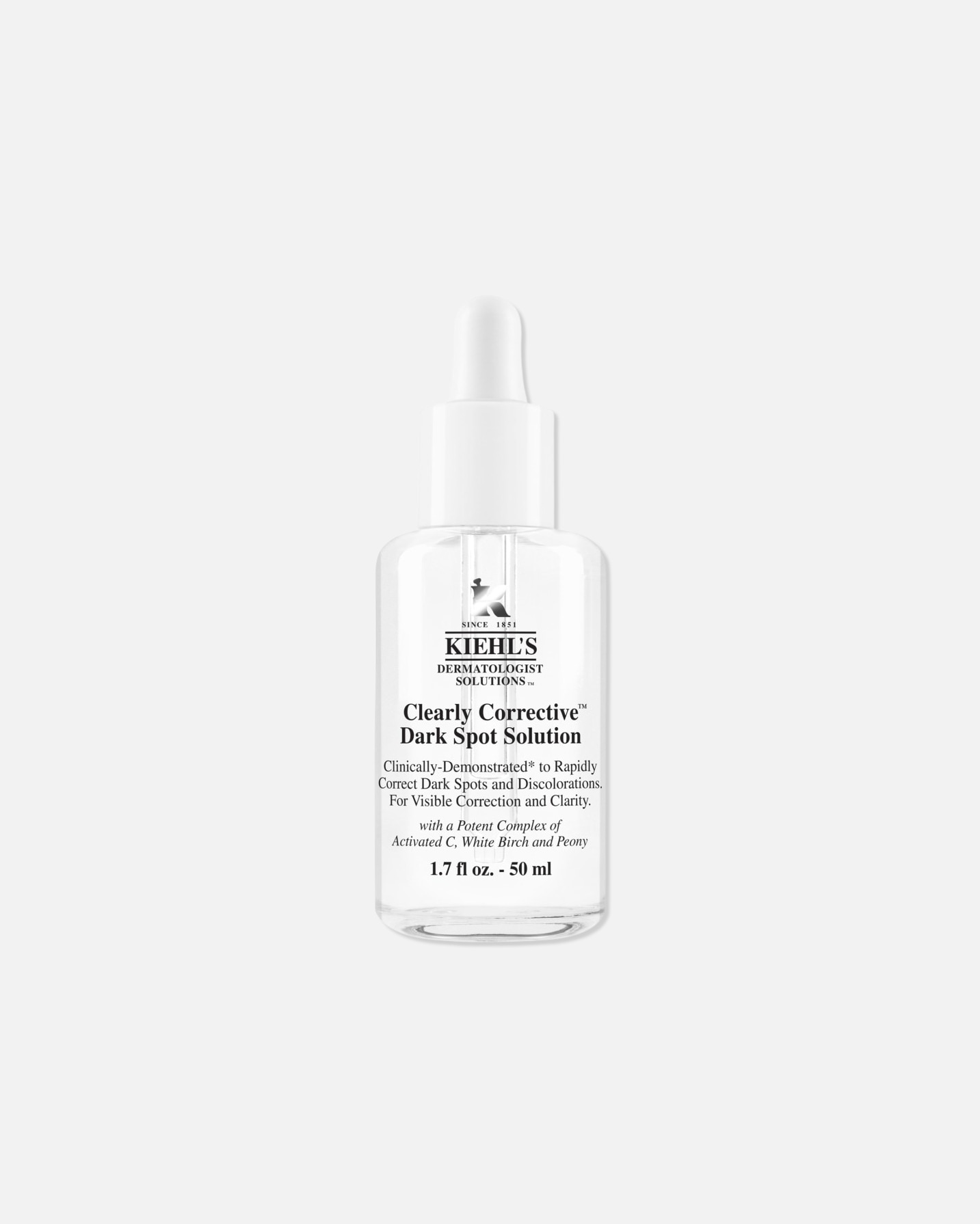 Glow Serum für Unisex Kiehl’s Clearly Corrective Dark Spot Solution 50 ml