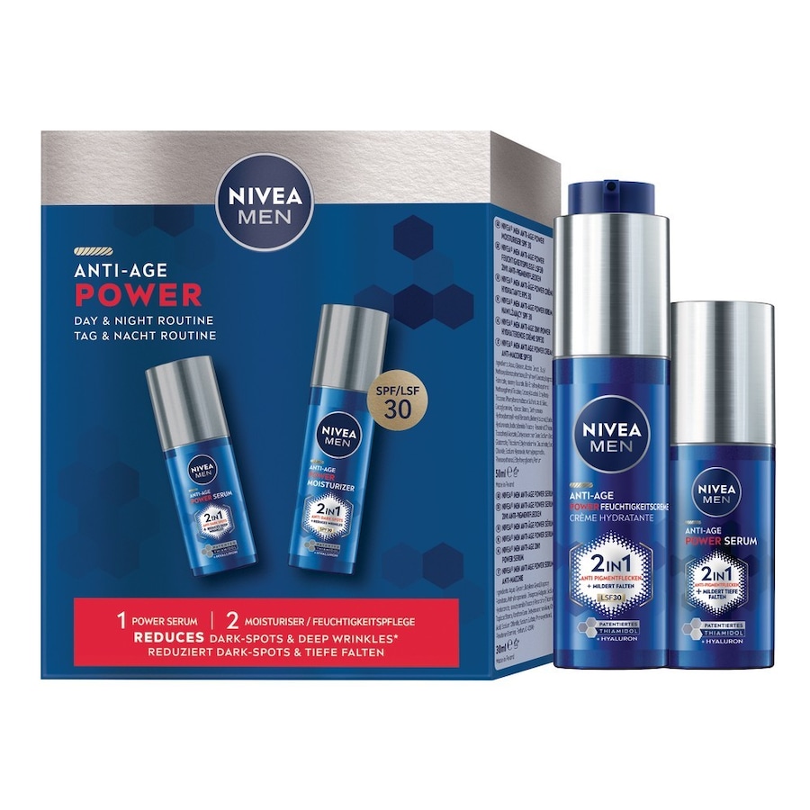 NIVEA Anti-Age Hyaluron Power Set Gesichtspflegeset Herren