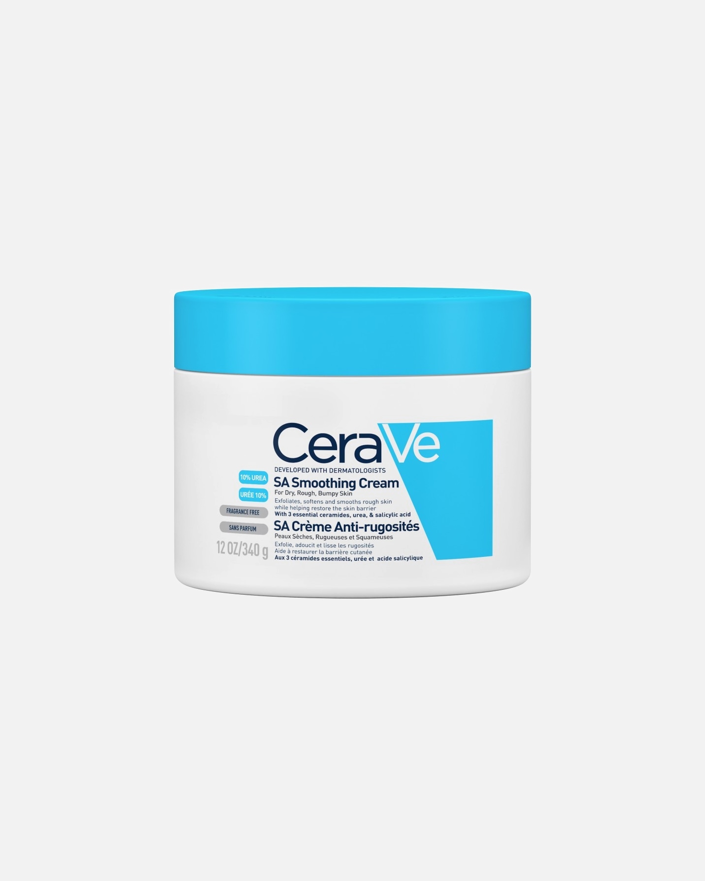 Körpercreme für Männlich CeraVe SA Urea Glättende Feuchtigkeitscreme 340 g